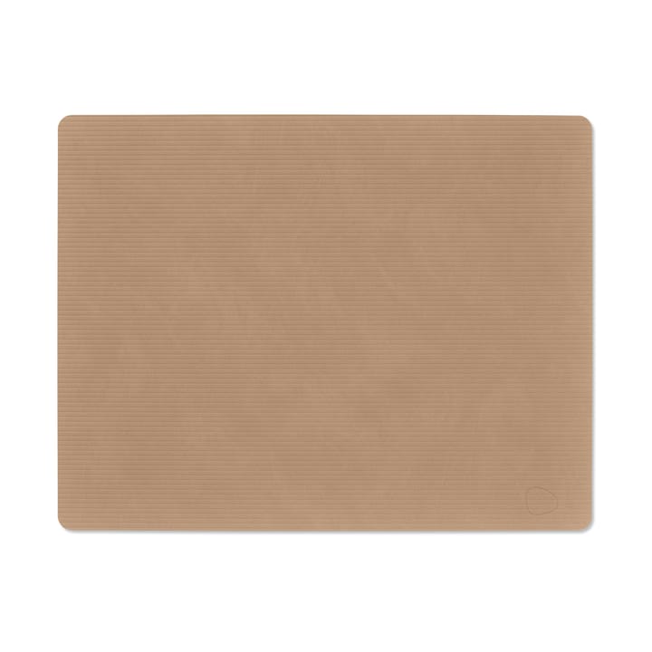 Tovaglietta quadrata L Corduroy  - Nougat - LIND DNA