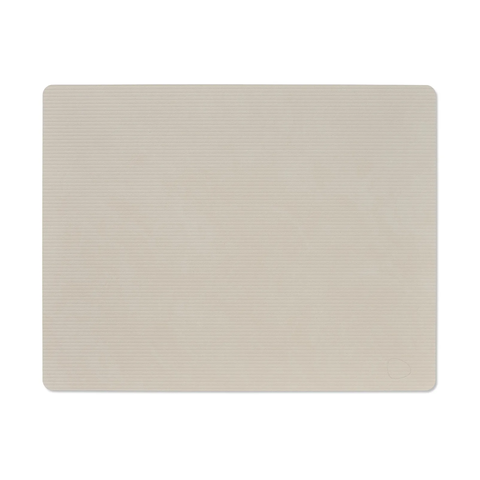 Tovaglietta quadrata L Corduroy , Oyster White LIND DNA