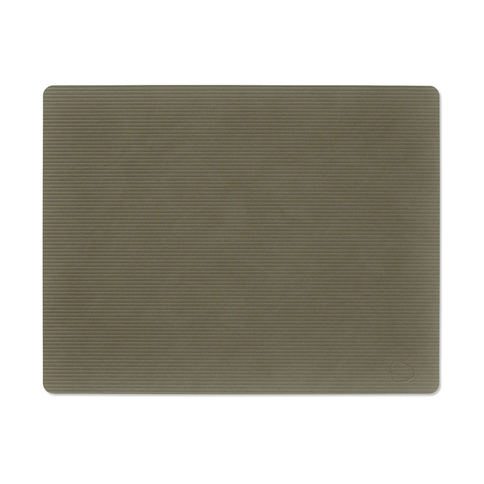 Tovaglietta quadrata L Corduroy , Verde militare LIND DNA