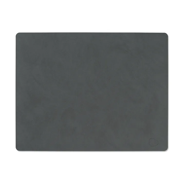 Tovaglietta quadrata Nupo L - grigio antracite, 45x35 cm - LIND DNA
