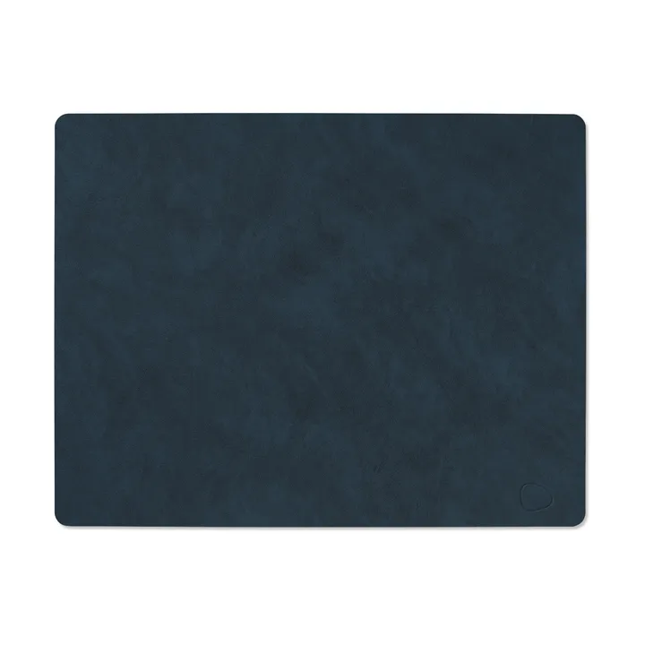Tovaglietta quadrata Nupo L - Midnight blue, 45x35 cm - LIND DNA