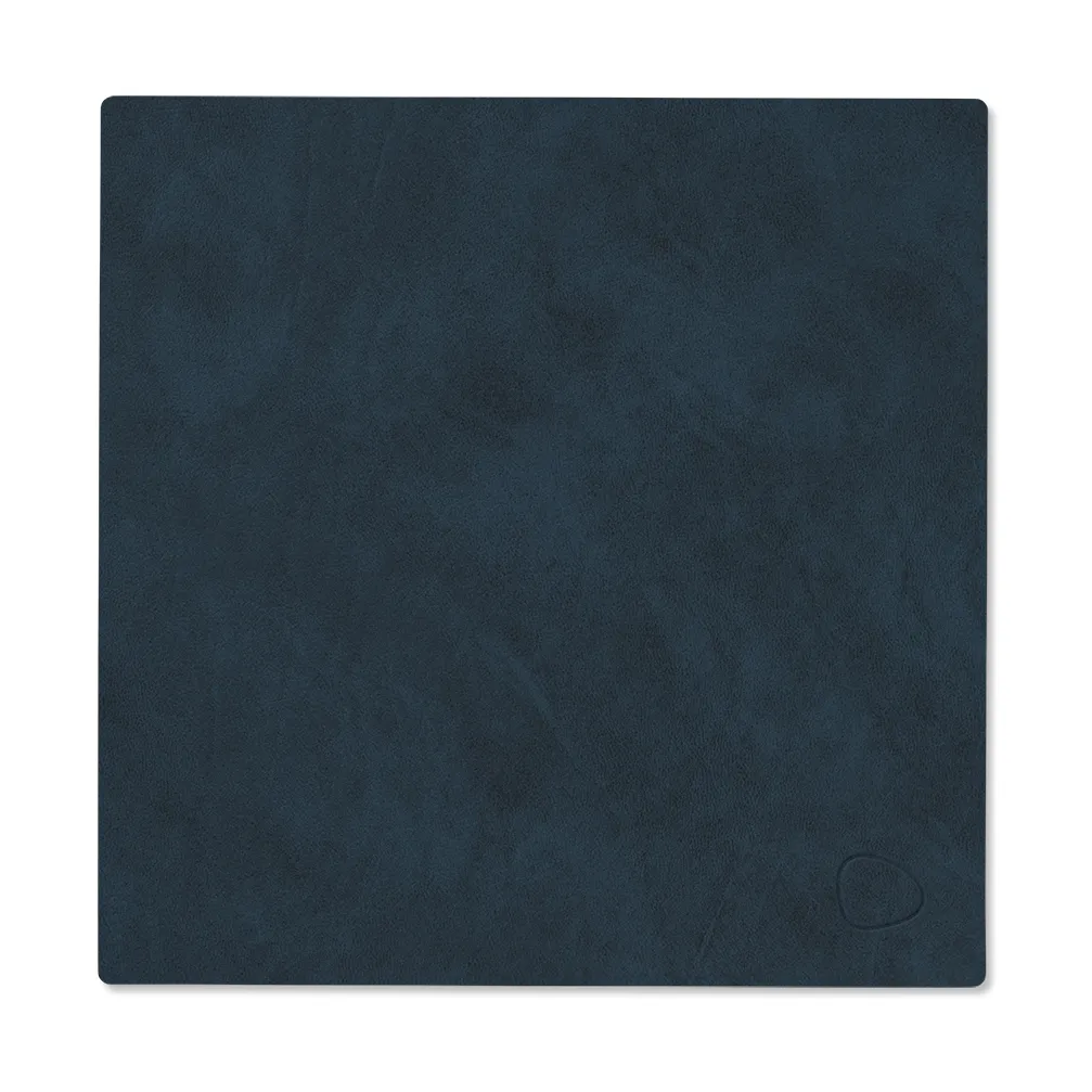 Tovaglietta quadrata Nupo S reversibile 1 pz, Midnight blue-petrol LIND DNA