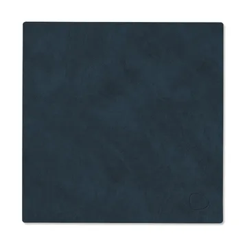 Tovaglietta quadrata Nupo S reversibile 1 pz - Midnight blue-petrol - LIND DNA