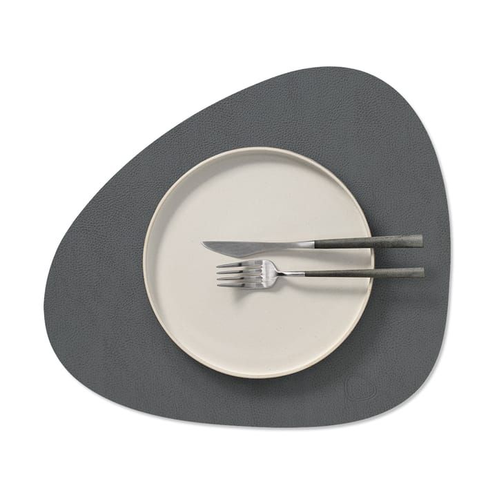 Tovaglietta Serene curve M, Antracite LIND DNA
