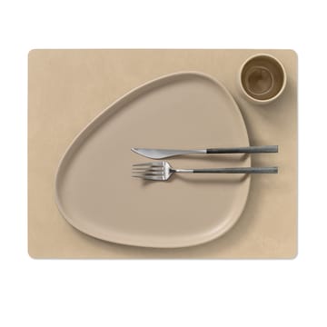 Tovaglietta Square Nupo 35x45 cm - color sabbia - LIND DNA