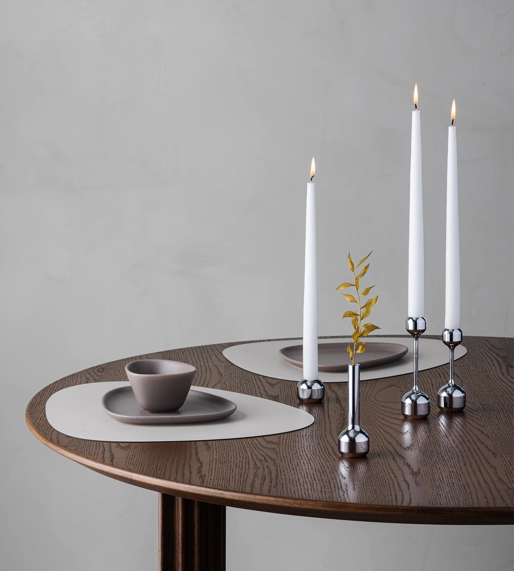 Vaso Silhouette 120, Acciaio cromato LIND DNA