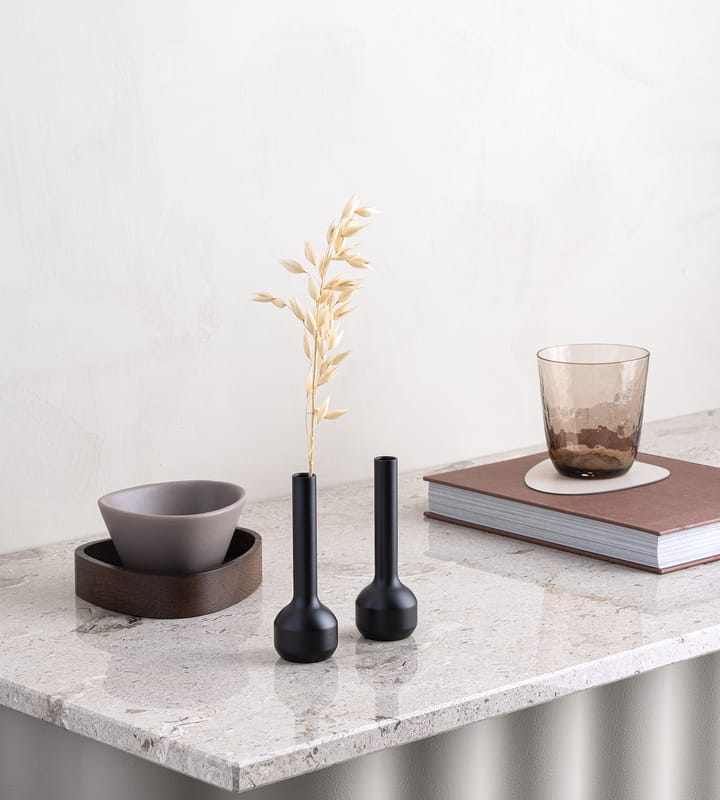 Vaso Silhouette 120, Acciaio nero LIND DNA