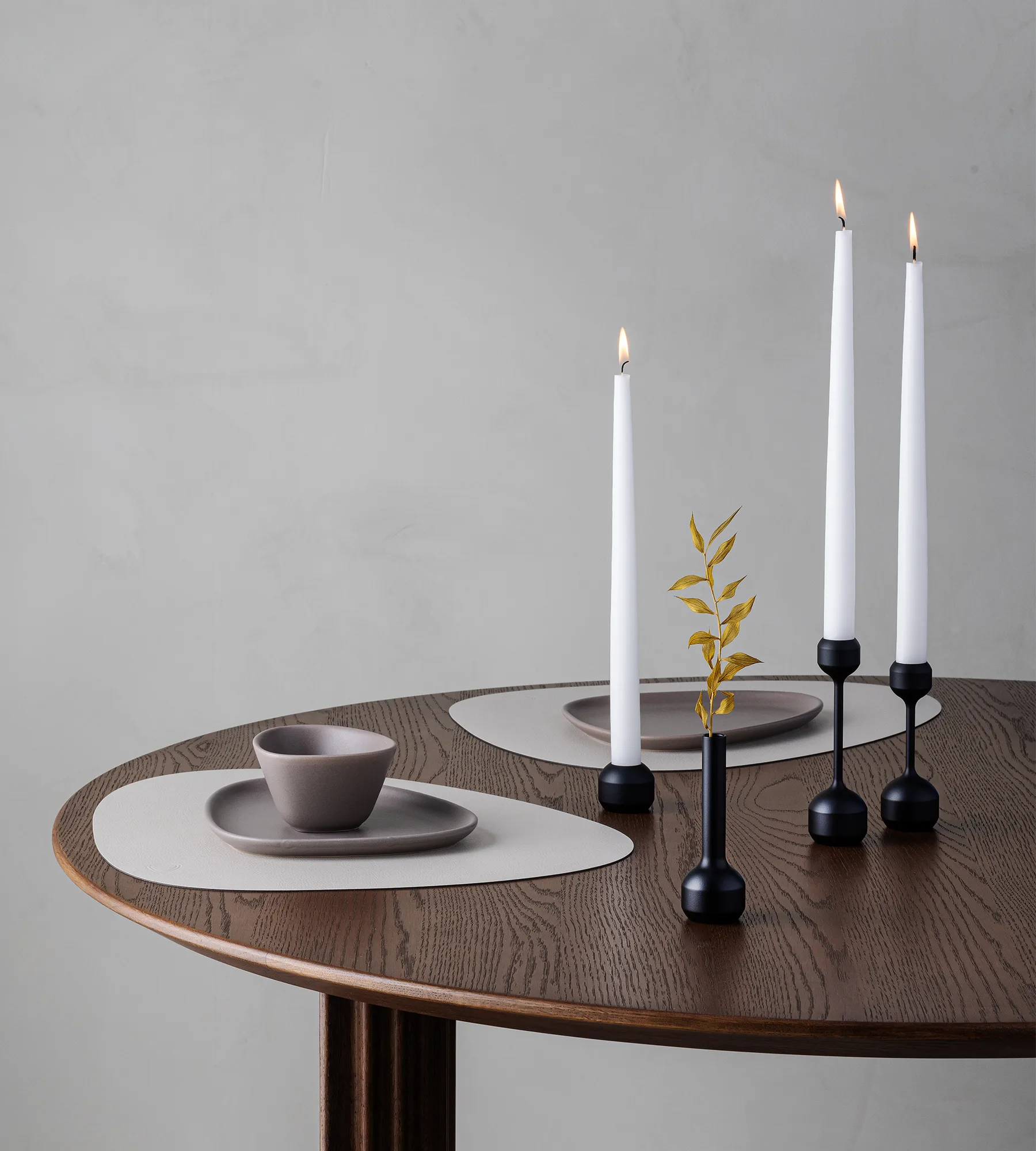 Vaso Silhouette 120, Acciaio nero LIND DNA