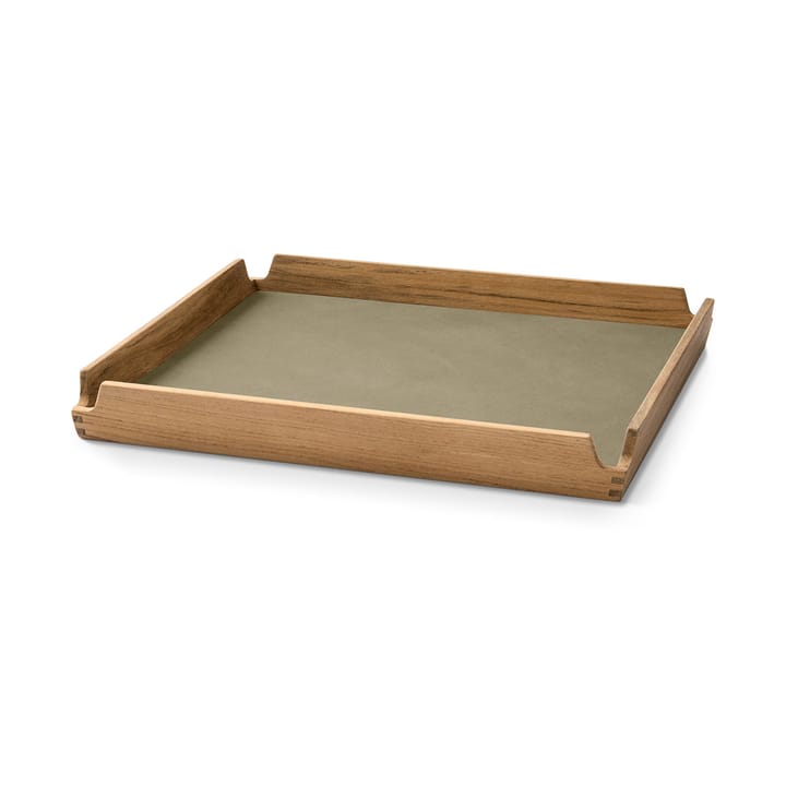 Vassoio quadrato in teak Airy S - Nupo herbal dust - LIND DNA