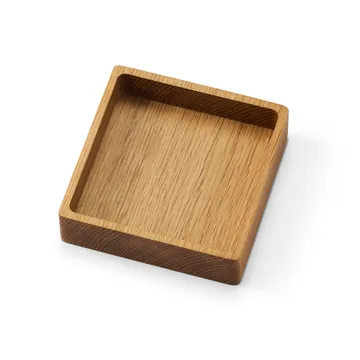 Wood Box porta sottobicchieri - Nature-oak, quadrato, S - LIND DNA