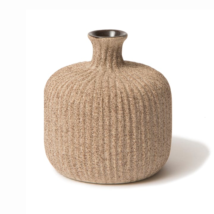 Vaso Bottle - Sand medium stripe, small - Lindform