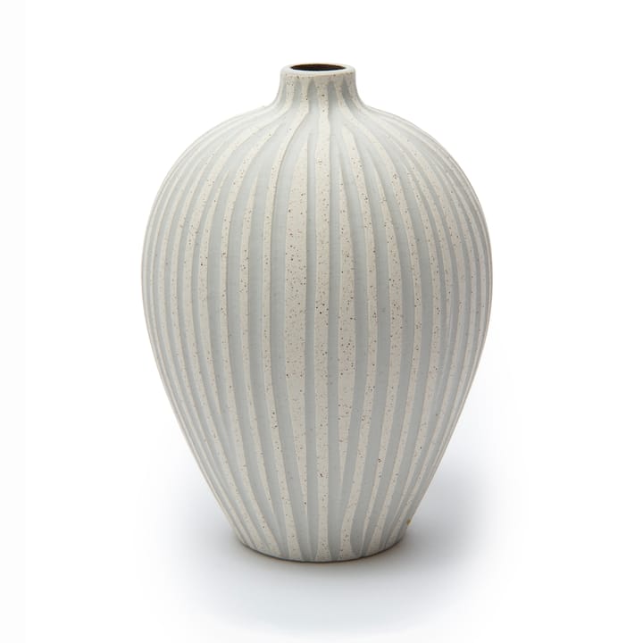 Vaso Ebba medio - Sand white stone stripe - Lindform