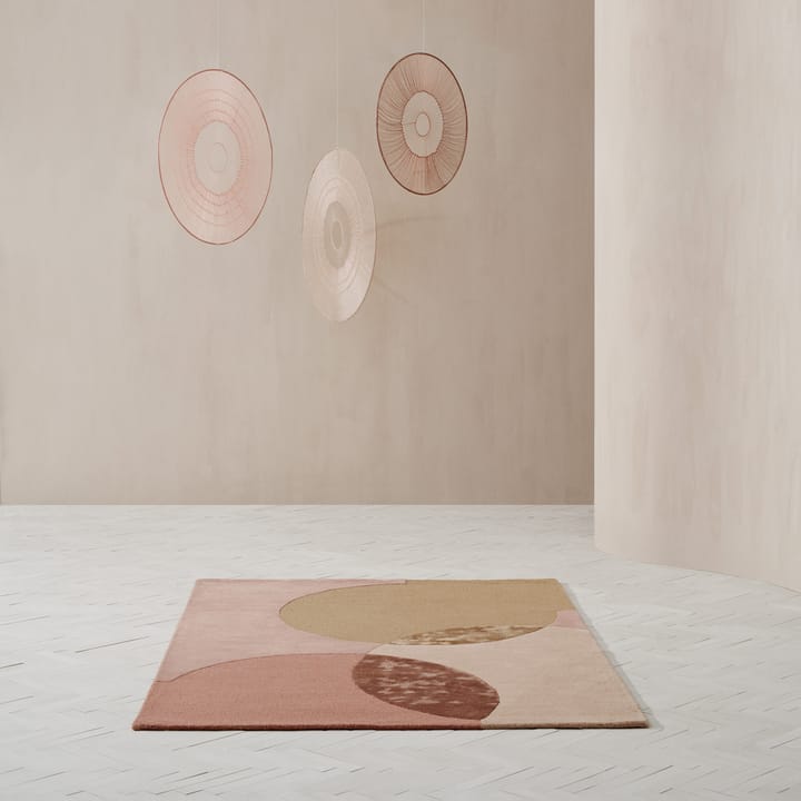 Tappeto Caldera 140x200 cm, mustard Linie Design