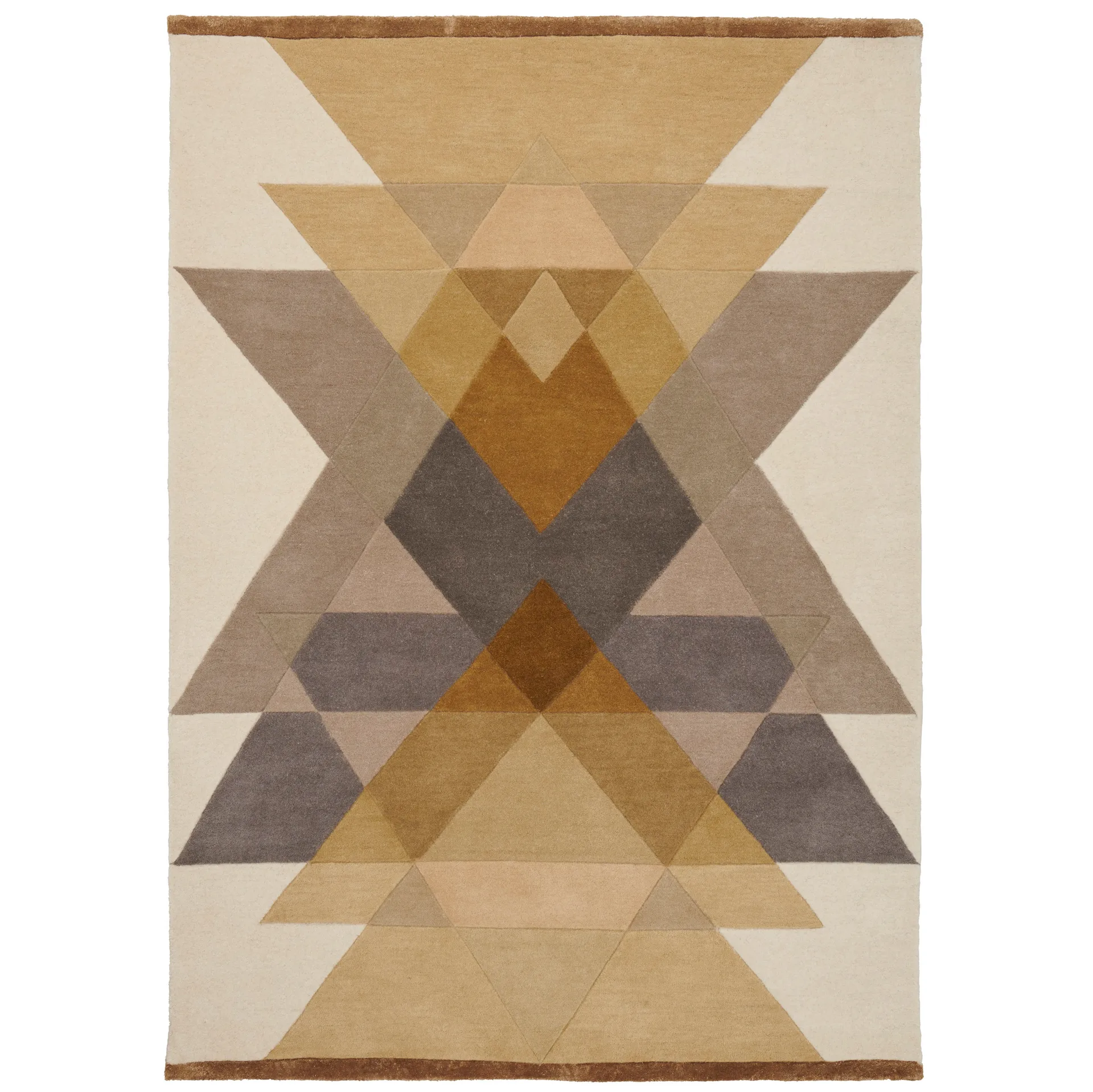 Tappeto Freya 140x200 cm, mustard Linie Design