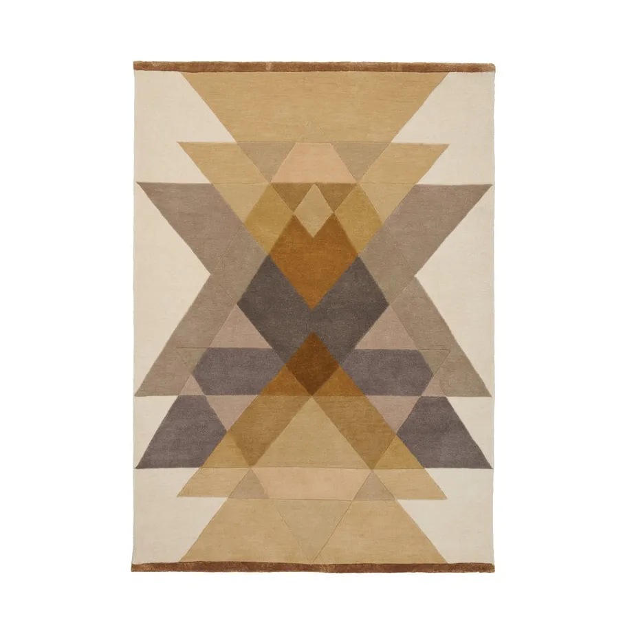 Tappeto Freya 250x350 cm, Mustard Linie Design
