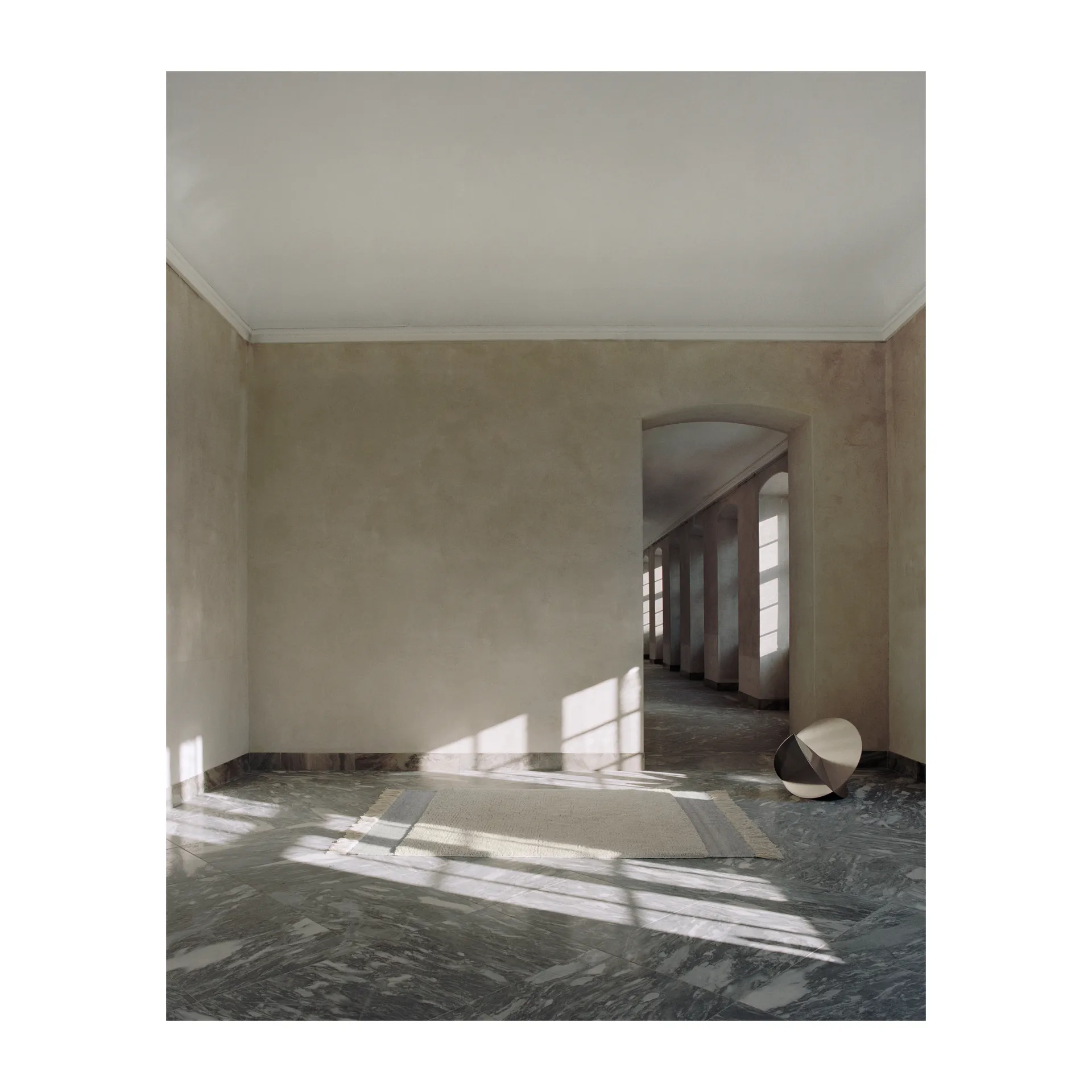 Tappeto Humble Act in lana 170x240 cm, Avorio Linie Design