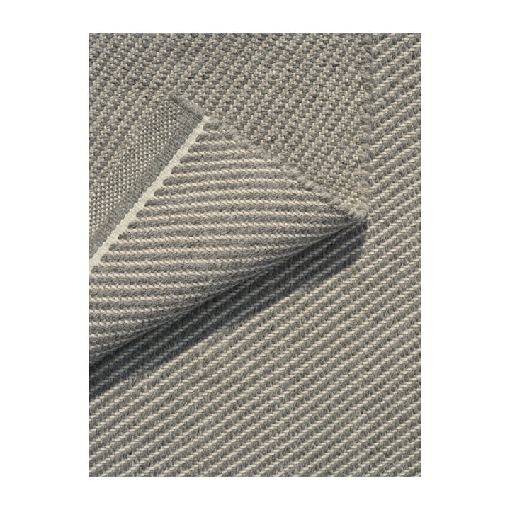 Tappeto in lana Dawn Light 170x240 cm, Grigio-bianco Linie Design