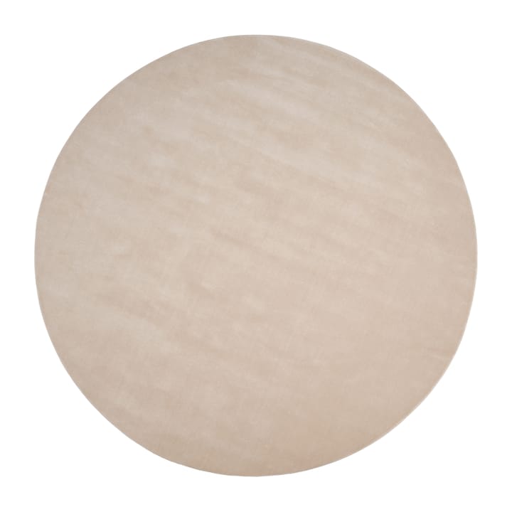 Tappeto in lana Halo rotondo Ø 250 cm - Beige - Linie Design