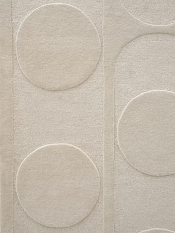 Tappeto in lana Orb Alliance - Bianco, 140x200 cm - Linie Design