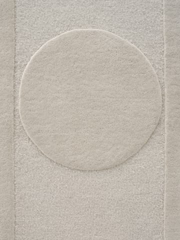 Tappeto in lana Orb Alliance - Bianco, 170x240 cm - Linie Design