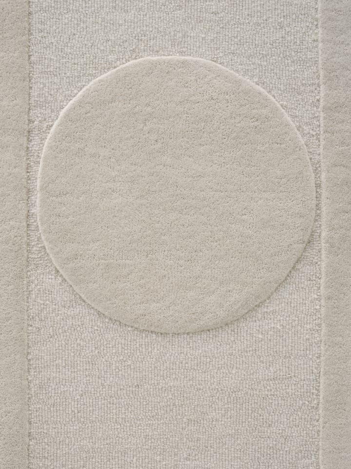 Tappeto in lana Orb Alliance, Bianco, 170x240 cm Linie Design