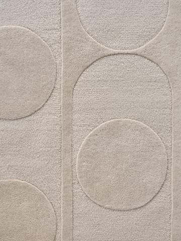 Tappeto in lana Orb Alliance - Gesso, 200x300 cm - Linie Design