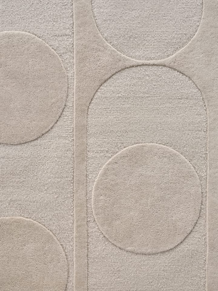 Tappeto in lana Orb Alliance - Gesso, 200x300 cm - Linie Design