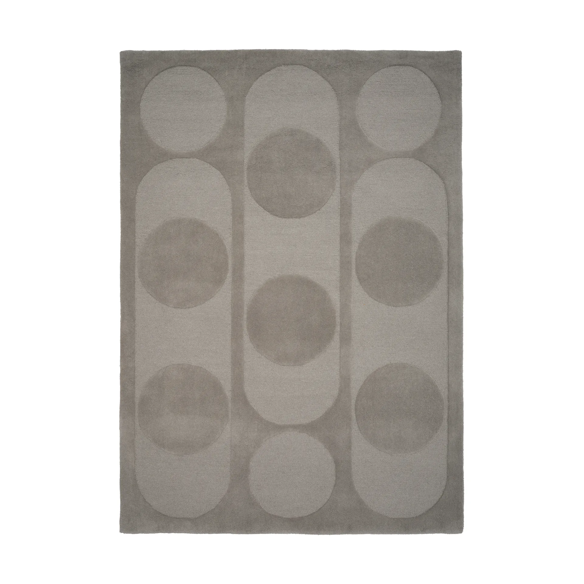 Tappeto in lana Orb Alliance, Grigio, 200x300 cm Linie Design