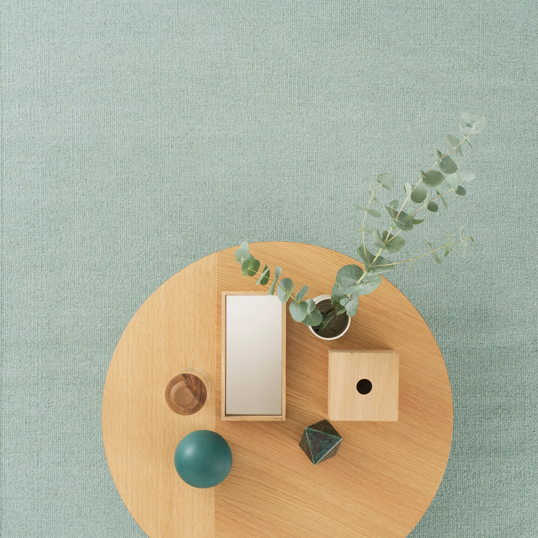 Tappeto in lana Rainbow 200x300 cm, Pistachio Linie Design