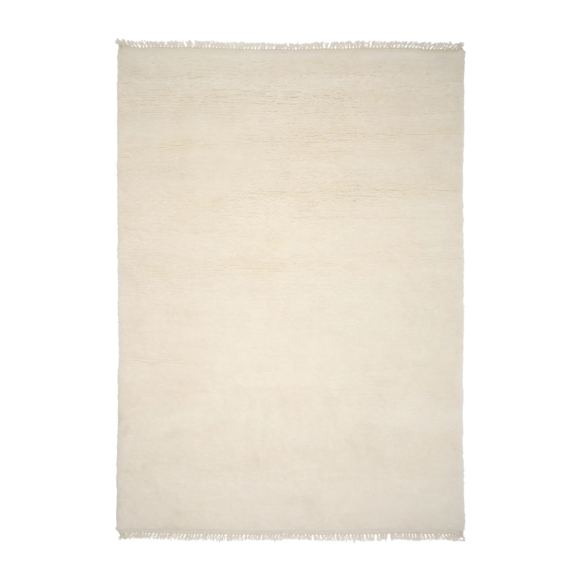 Tappeto in lana Soft Savannah, Bianco, 250x350 cm Linie Design