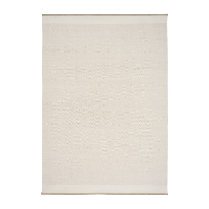 Tappeto in lana Stratum Echo - Bianco, 250x350 cm - Linie Design