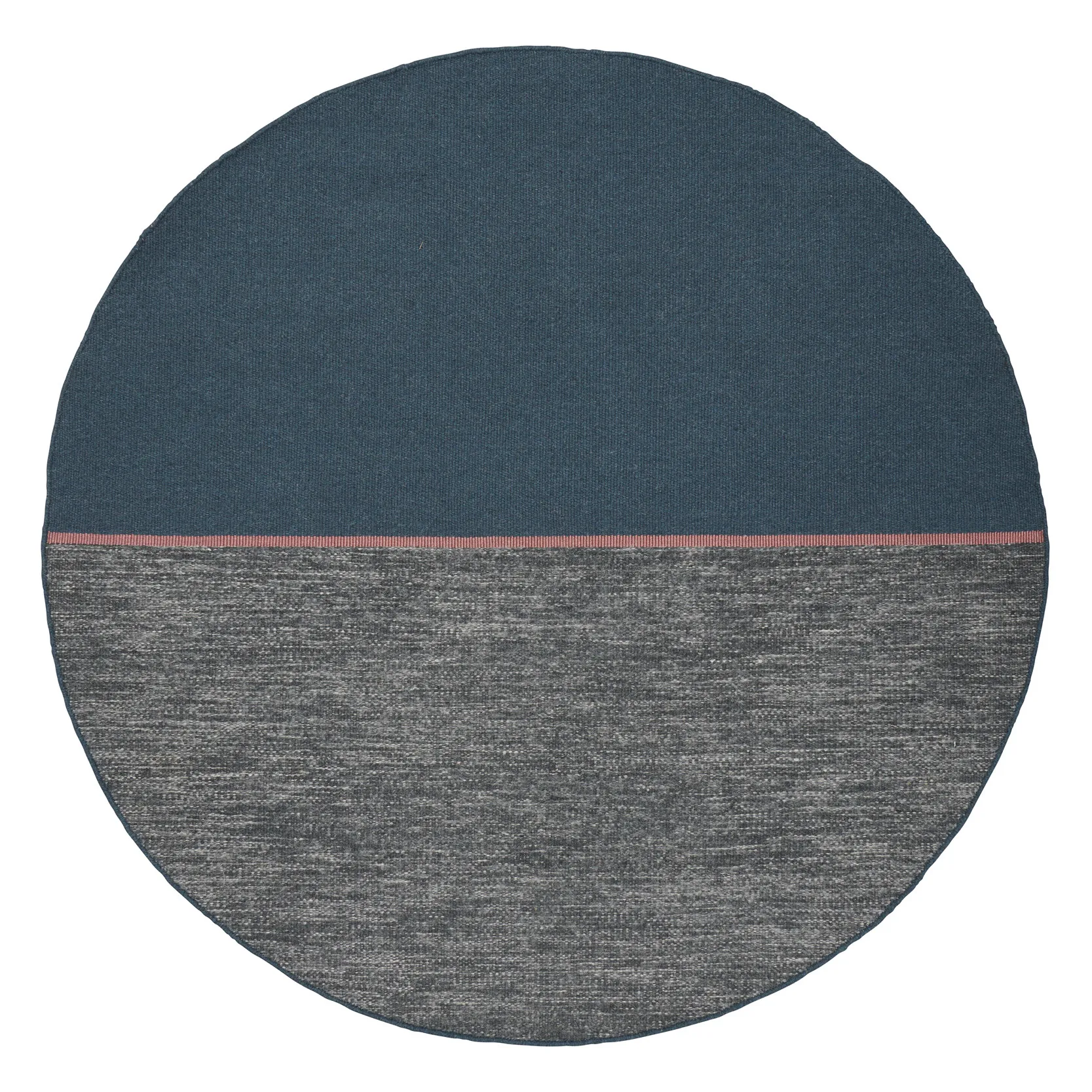 Tappeto Magnetize Ø170 cm, Blu Linie Design