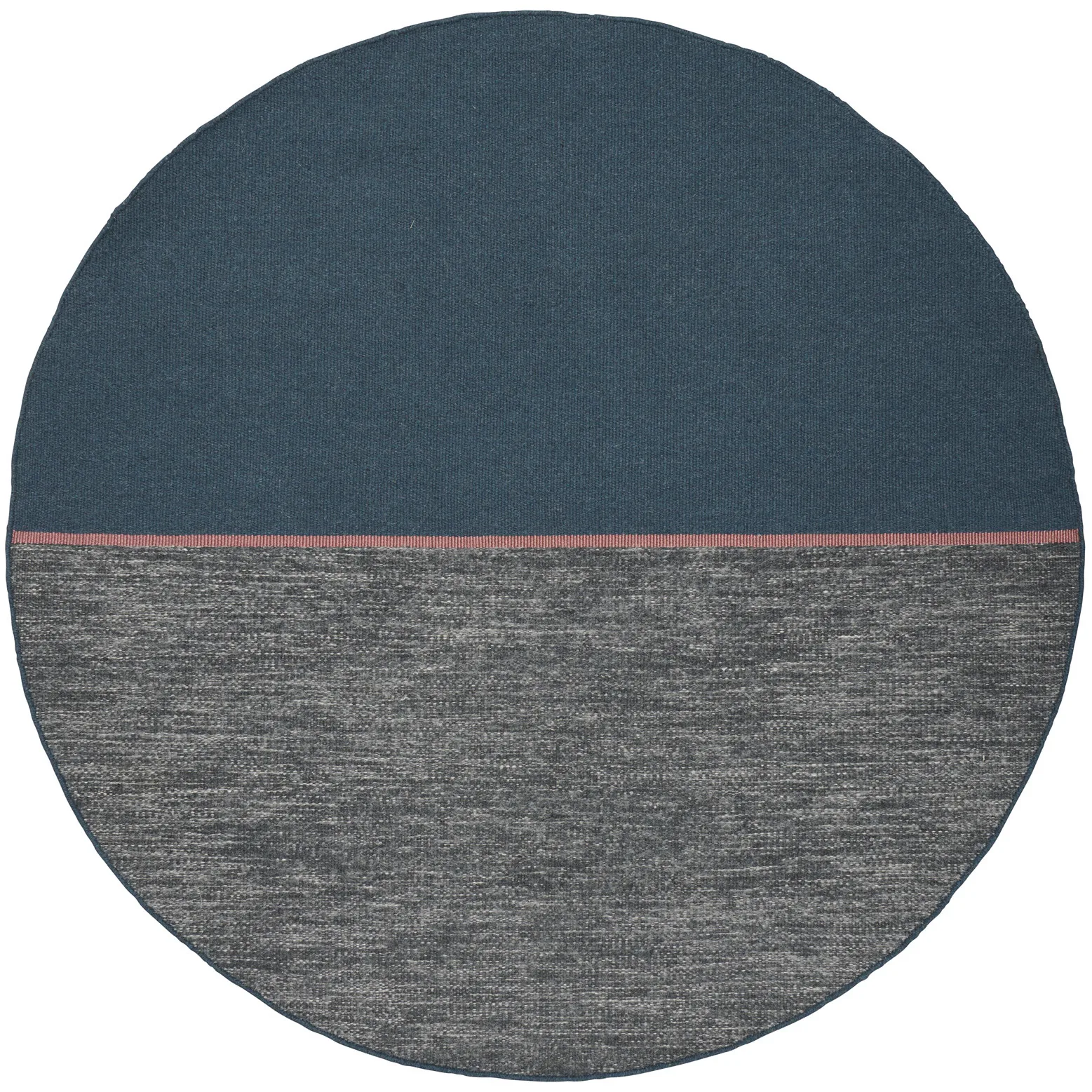 Tappeto Magnetize Ø250 cm, Blu Linie Design