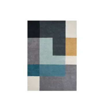 Tappeto Ometri - Verde acqua 170x240 cm, verde acqua 170x240 cm - Linie Design