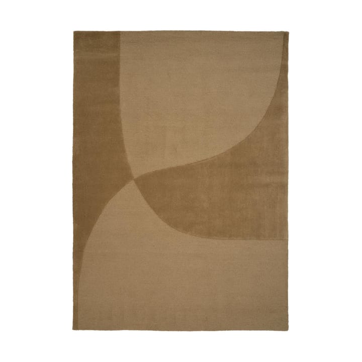 Tappeto Split Plains - Senape, 200x300 cm - Linie Design