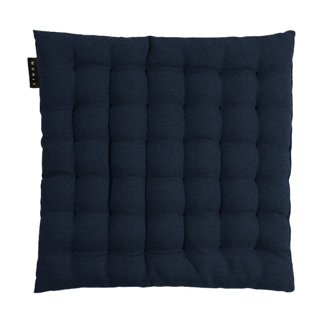 Cuscino per sedia Pepper 40x40 cm - Blu navy scuro - Linum