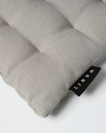 Cuscino per sedia Pepper 40x40 cm - Grigio chiaro - Linum