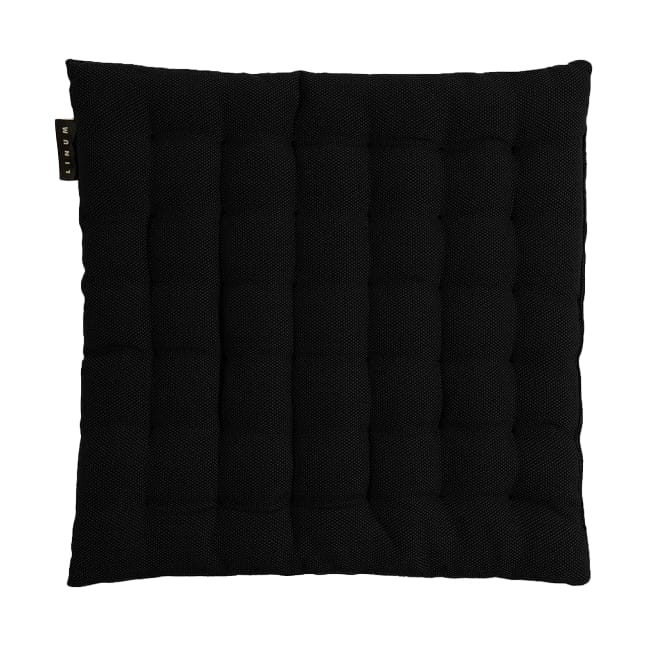 Cuscino per sedia Pepper 40x40 cm - Nero - Linum