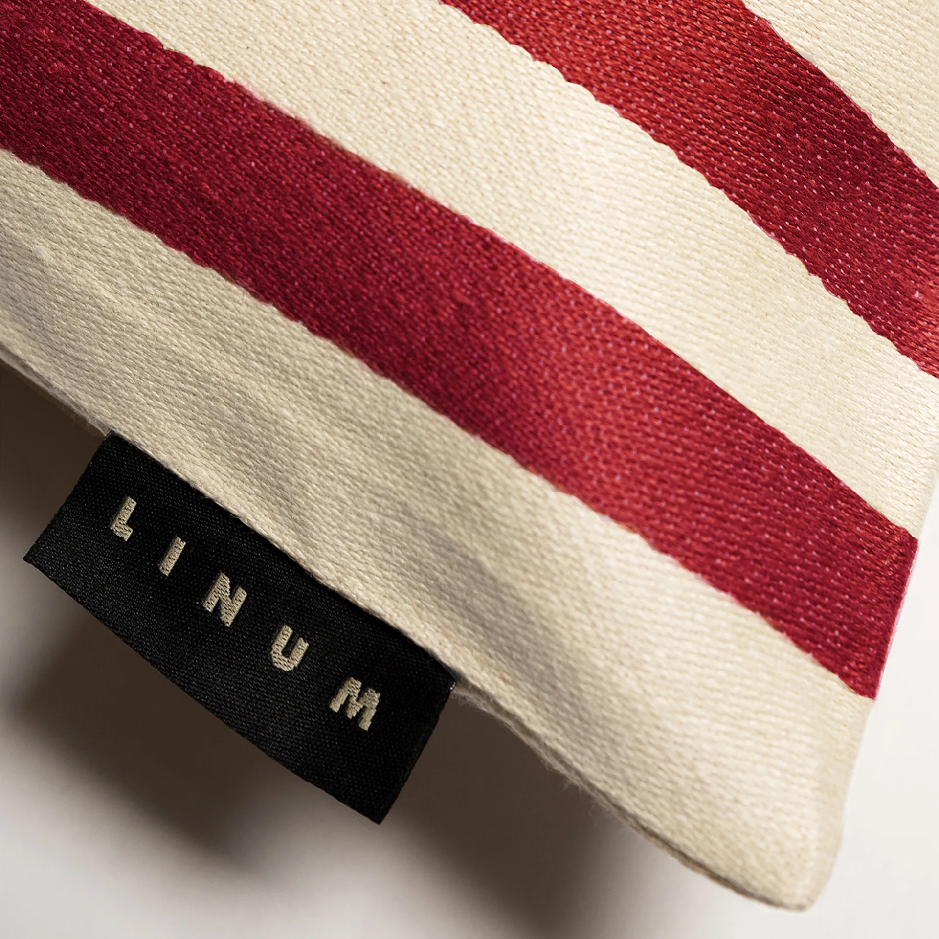 Federa Amalfi, 35x50 cm, Borgogna chiaro Linum