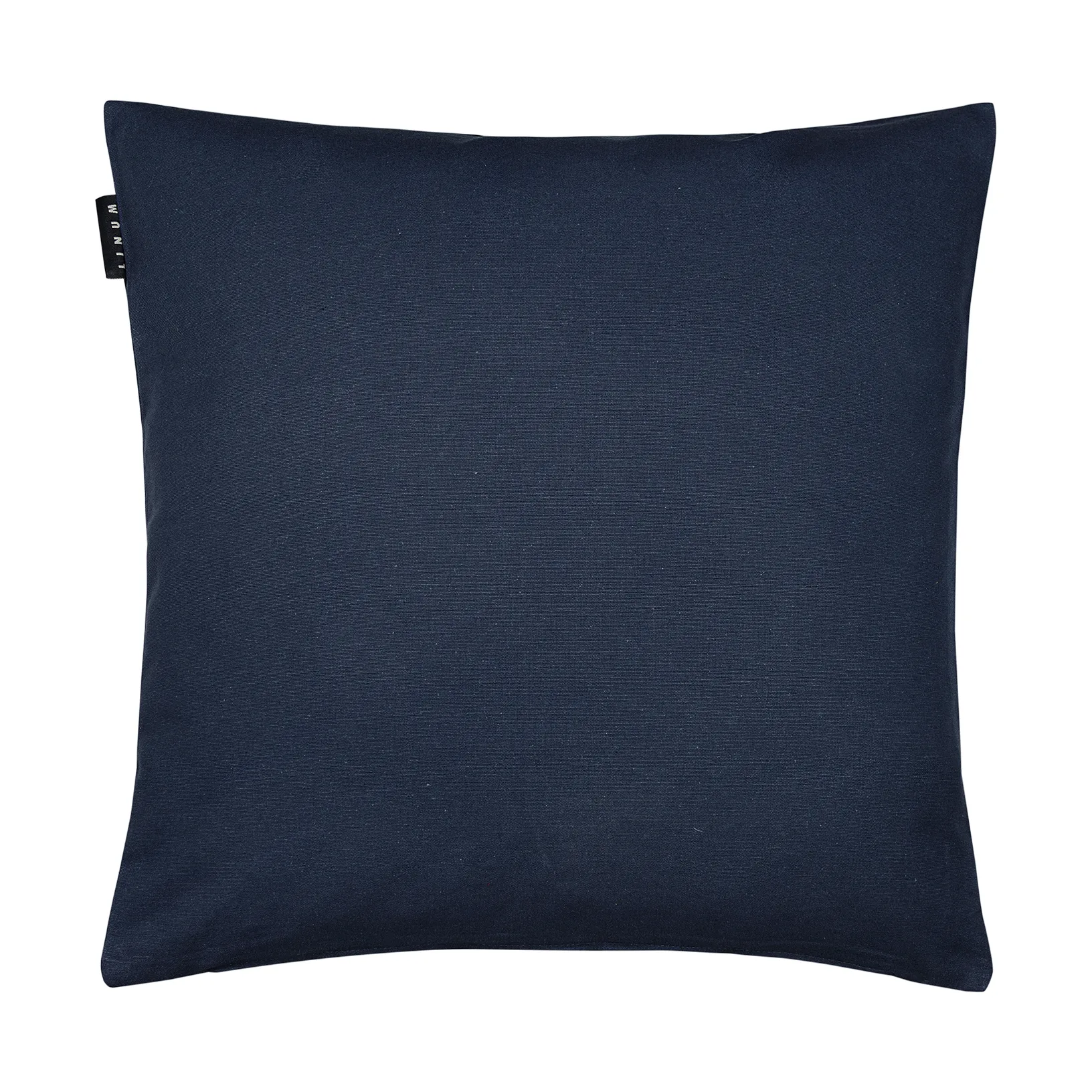 Fodera per cuscino Annabell 40x40 cm, Blu marino scuro Linum