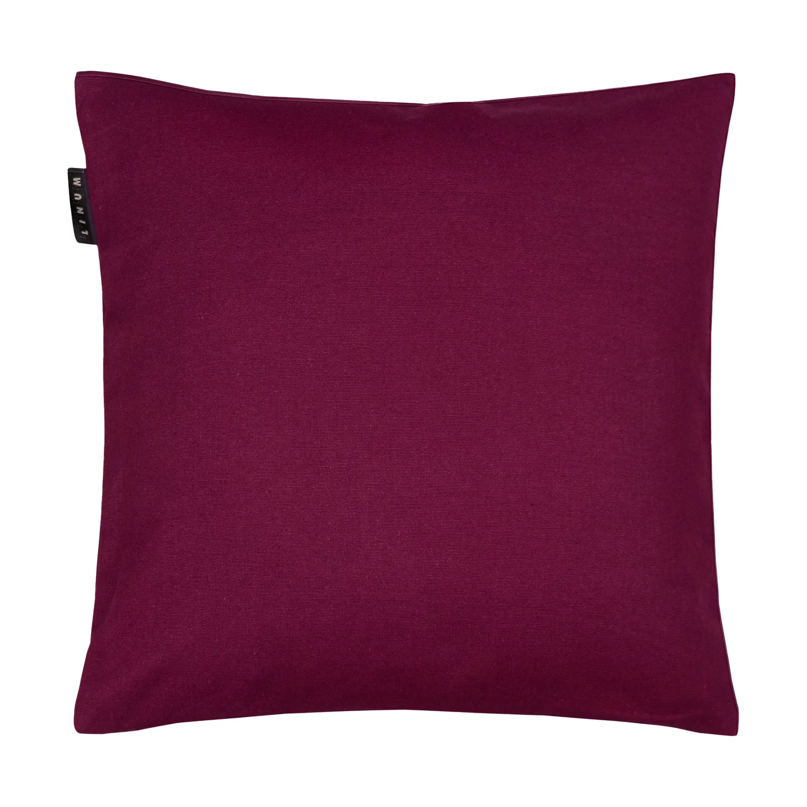 Fodera per cuscino Annabell 40x40 cm, Rosso Borgogna  Linum