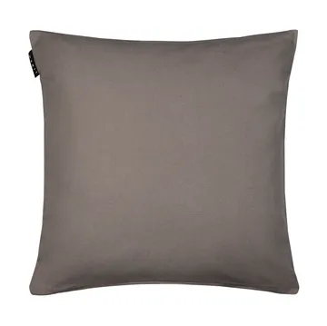 Fodera per cuscino Annabell 40x40 cm - Talpa marrone - Linum