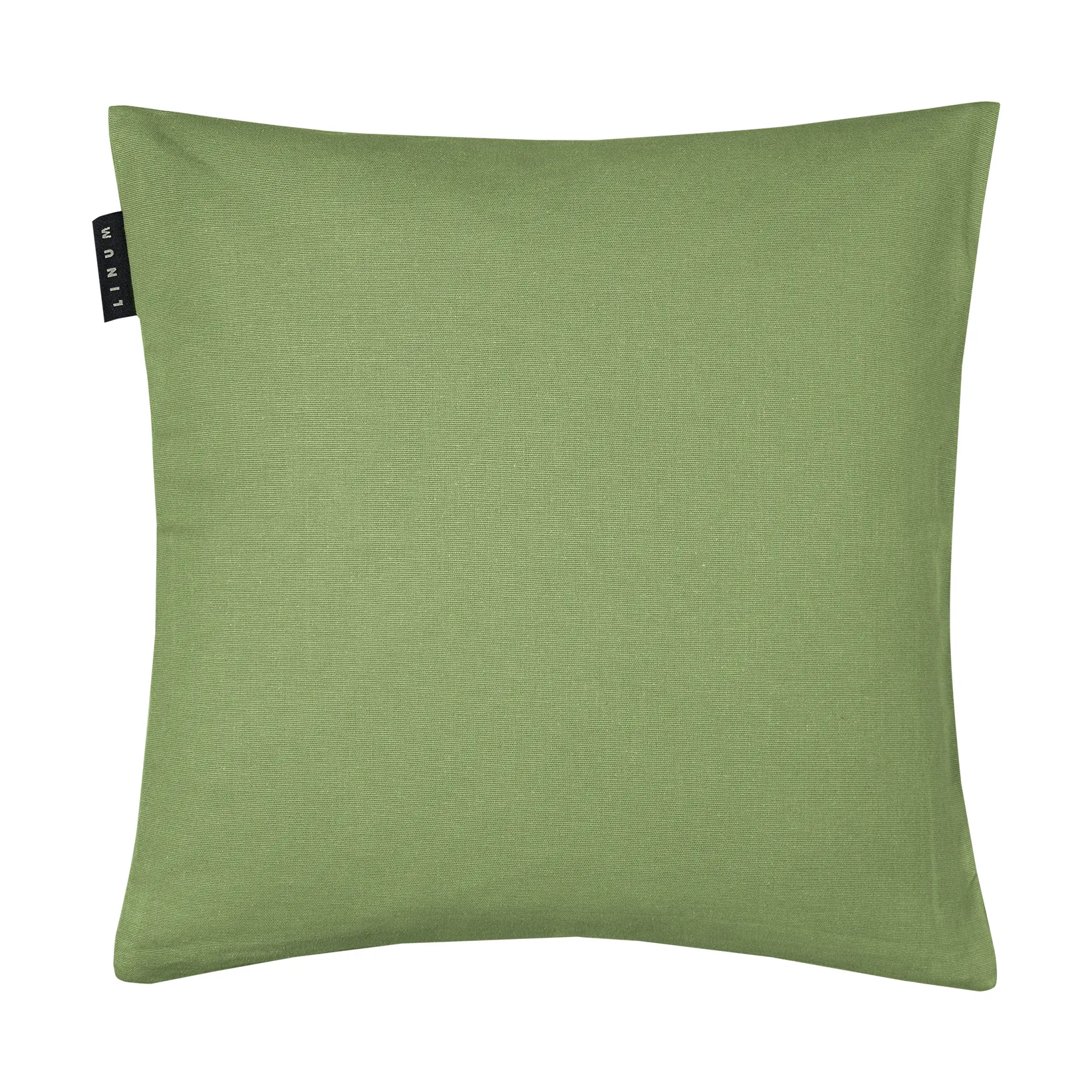 Fodera per cuscino Annabell 40x40 cm, Verde muschio Linum