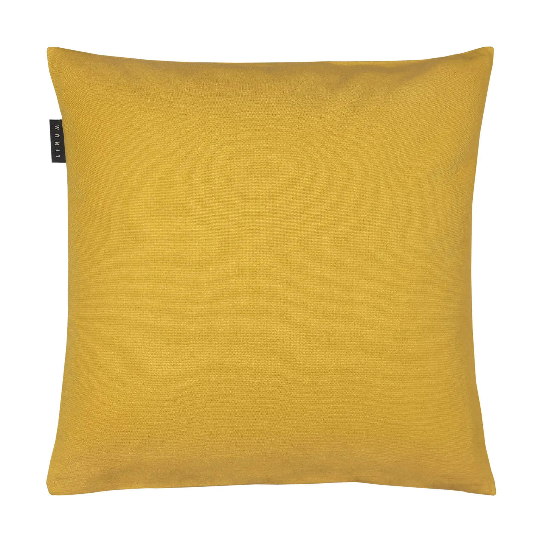 Fodera per cuscino Annabell 50x50 cm, Giallo senape Linum