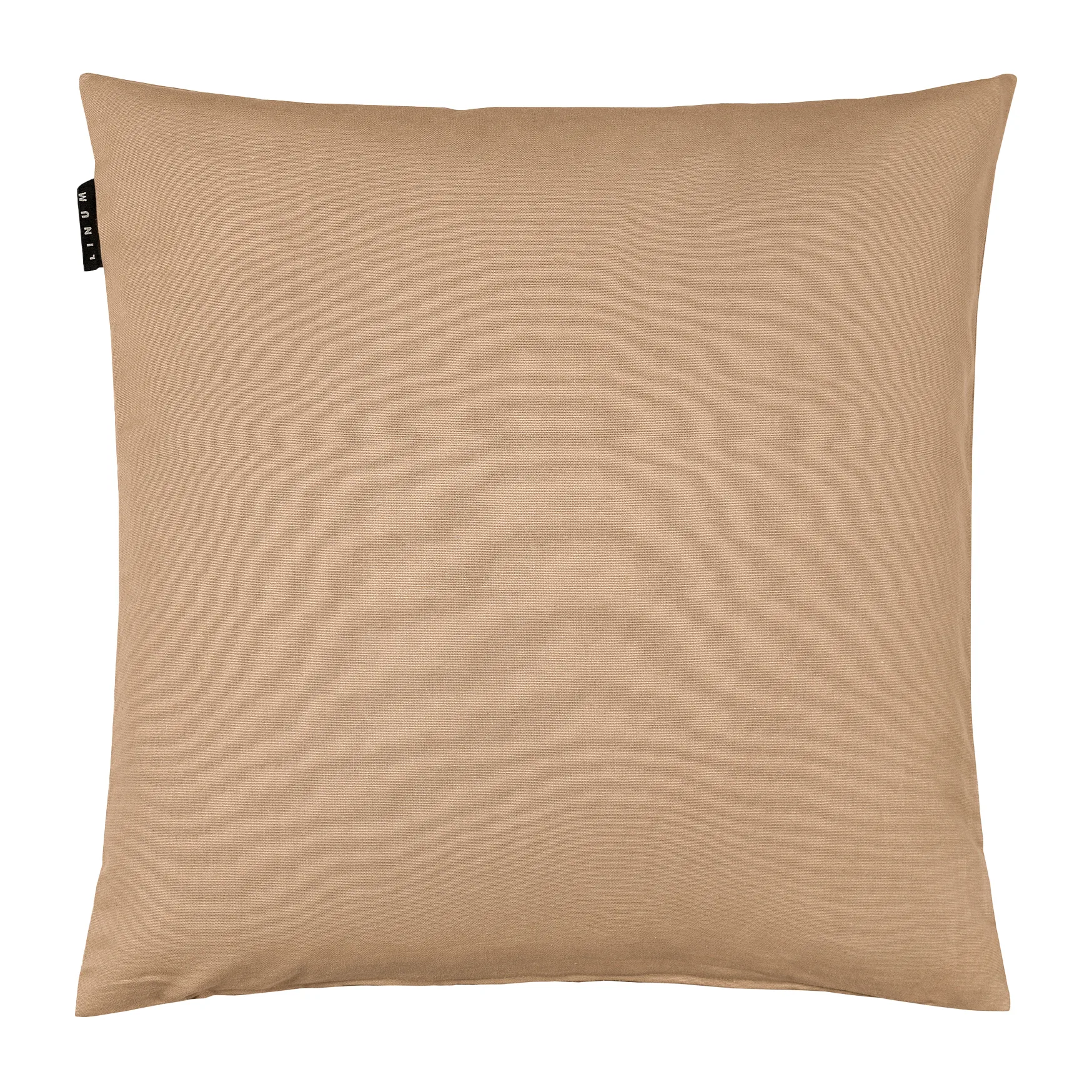 Fodera per cuscino Annabell 50x50 cm, Marrone Linum