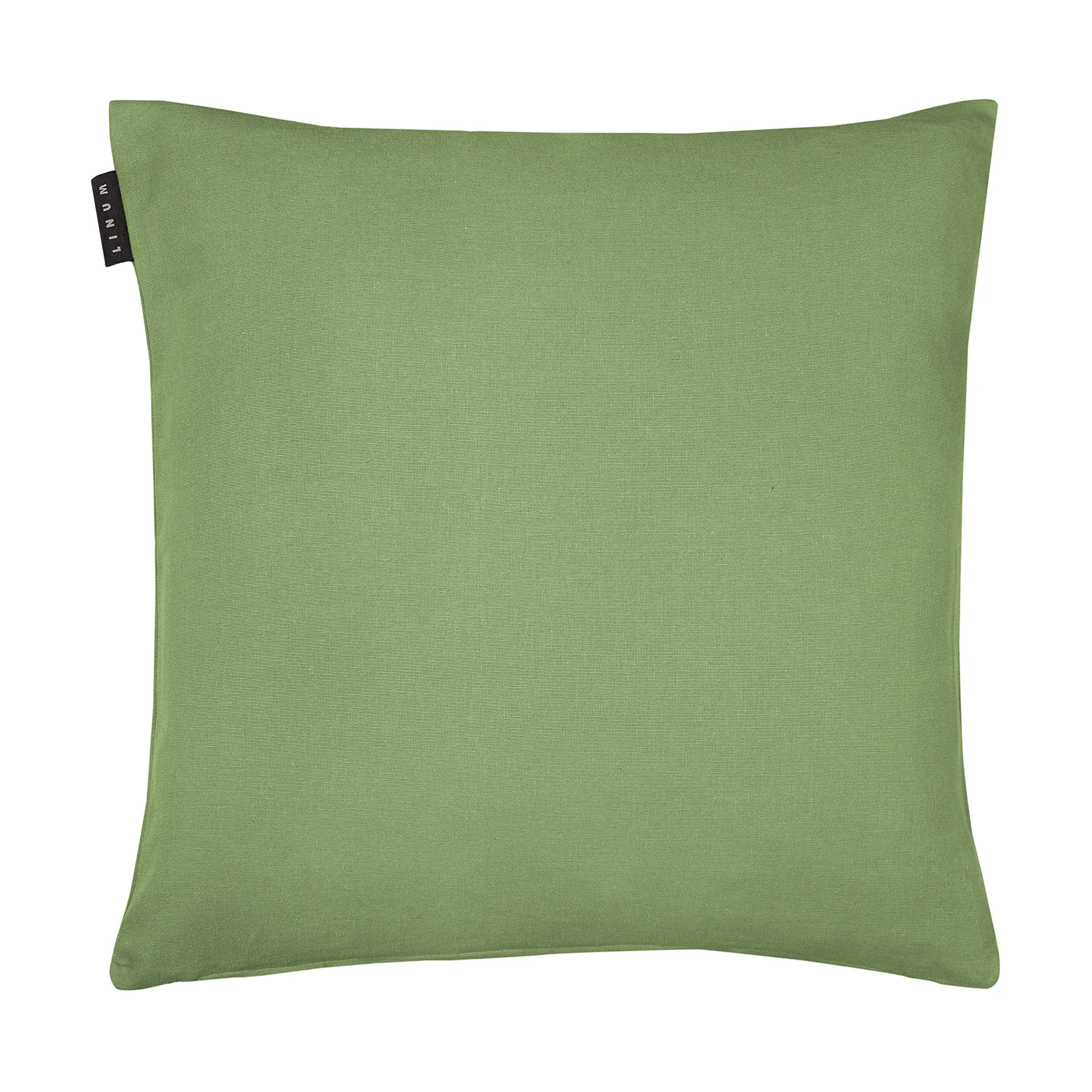 Fodera per cuscino Annabell 50x50 cm, Verde muschio Linum