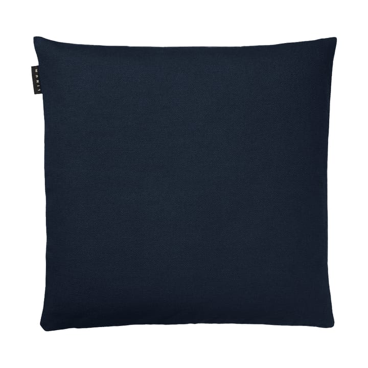 Fodera per cuscino Pepper 50x50 cm - Blu marino scuro - Linum