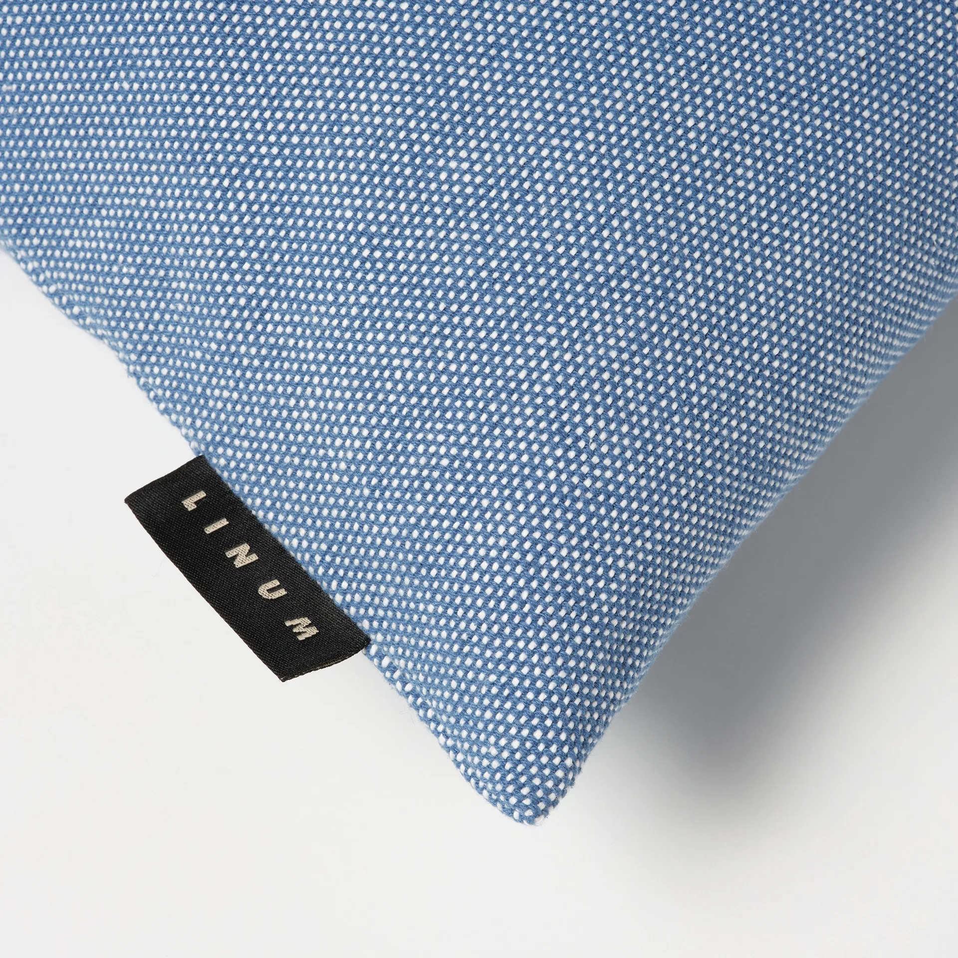 Fodera per cuscino Pepper 50x50 cm, Blu oltremare Linum