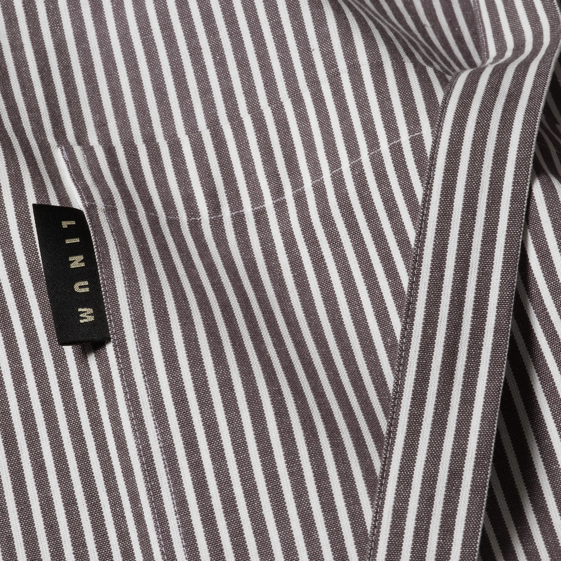 Grembiule Emma, Grigio granito Linum