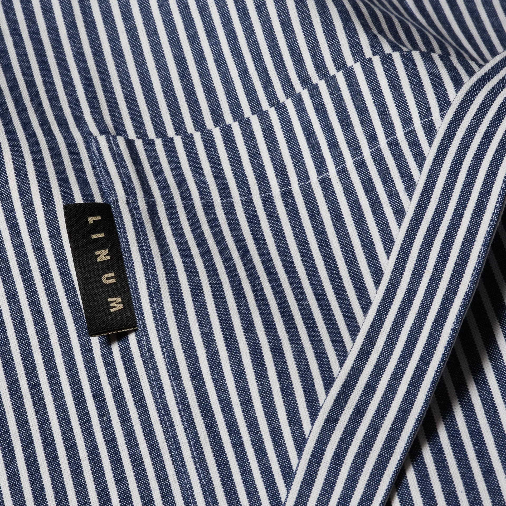 Grembiule Emma, Indigo blu Linum